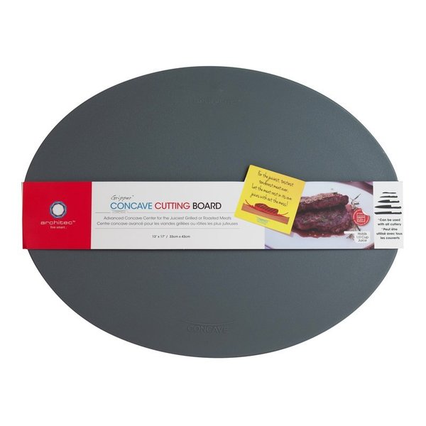 Architec Housewares Concave Board Poly Gray 5914986